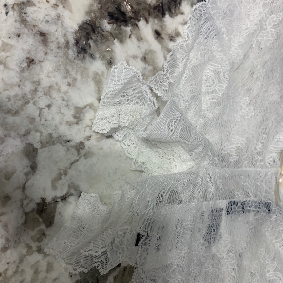 Luxe lace open panel briefs - Picture 3 of 4